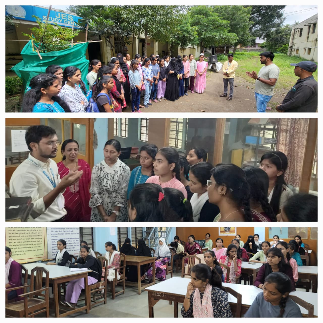 Collage JES Collage Education Tour 06102025 (3) - Library & Information Centre, SDMM